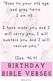 Happy birthday to you, sis. Birthday Bible Verses