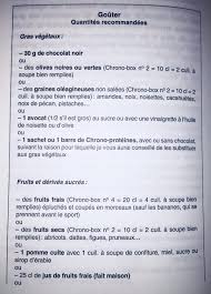 Tableau Chrononutrition Des Aliments Et Des Quantites Pour Le Gouter Regime Chrononutrition Chrononutrition Recette Chrononutrition