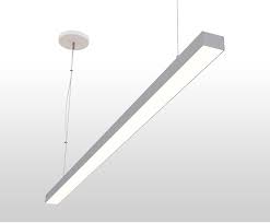6ft 2 X 1 3 Compact Suspended Linear High Output Led Light Fixture