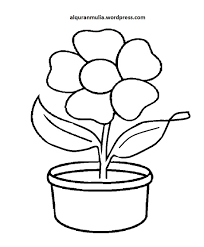 Karena jika bicara tentang gambar mewarnai bunga matahari,mawar,tulip,melati bisa kok dilakukan dengan kebiasan. Mewarnai Gambar Bunga Anak Muslim 34 Alqur Anmulia