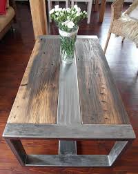 Idealhouse rustic coffee table, farmhouse accent cocktail table storage shelf, industrial wood look tea table, sofa center table for living room, tv stand side end table with x metal frame (end table). 39 Lovely Diy Industrial Coffee Table Ideas On A Budget Rustic Furniture Design Coffee Table Wood Rustic Furniture