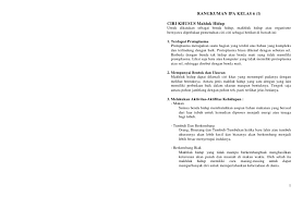 Kunci jawaban detik detik sd 2019 ipa prediksi 3 mata 2019 hots paket detik detik un smp 2019 free bubble wrap. Rangkuman Materi Ipa Kelas 6 Sd