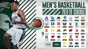 Currently over 10,000 on display for your viewing pleasure. Michigan State Announces 2019 20 Men S Basketball Schedule Michigan State University Athletics