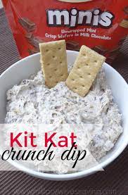 Kit Kat Crunch Dip Recipe Sweet Dips Food Delicious Desserts