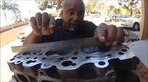 how to resurface a warped cylinder head at home with sand paper cylinder head resurface cylinder