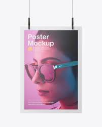 Download Matte A3 Poster Mockup In Stationery Mockups On Yellow Images Object Mockups PSD Mockup Templates