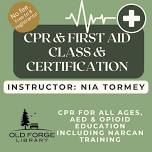 CPR & First Aid Class and Certification