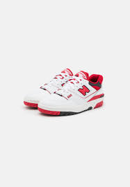 New balance made contains a domestic value of 70% or more. New Balance 550 Unisex Sneaker Low White Red Weiss Zalando De