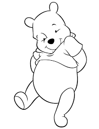 There are only 8 living species of bear and each has stocky legs a. Free Printable Winnie The Pooh Bear Coloring Pages H M Coloring Home