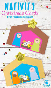 As the christmas approaches teachers and parents start to make christmas crafts. Nativity Christmas Cards Preschool Christmas Crafts Christmas Cards Kids Christmas Card Crafts