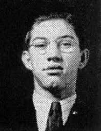 This is Lynn Gordon Smith when he graduated from high school in 1938. Lt  Lynn Smith was a pilot in the 837th Bomb Squadron, 487th Bomb Group, at  Lavenham, England. He was