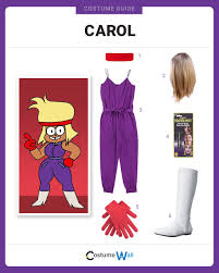 Dress Like Carol Superhero Cartoon Cosplay Cool Costumes