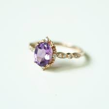 17 Vintage Amethyst Engagement Ring Purple Engagement Rings Amethyst Ring Vintage Amethyst Ring Engagement