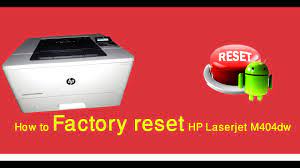 Please click on the link below to download, scan and get the correct drivers. Restore Factory Defaults Hp Laserjet Pro M404dw Factory Reset Youtube