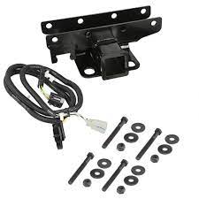 Check out america's leading online store for hitch wiring. Rugged Ridge Receiver Hitch Kit With Wiring Harness 07 18 Jeep Wrangler Jk 11580 51 The Home Depot