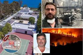 Simon has houses in london, malibu and an apartment in new york. Simon Cowell S 18 Million Malibu Home At Risk From Californian Wildfires And Gerard Butler S Burnt