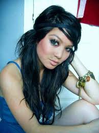 Apply the blue dye only on the top and keep the back hair black to bring out an expressible contrast. Black Emo Hairstyles Photo Gallery Emo Hairstyles
