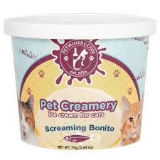 However some cats have more enzyme than others so may be able to digest it better it may upset your cats stomach depending on the ca. Cat Ice Cream Screaming Bonito Quite Fetching Barkery And Pet Boutique