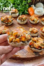 Lezzetine Doyum Olmayan Mantar Dolmasi Nefis Yemek Tarifleri 2020 Yemek Tarifleri Yemek Leziz Yemek