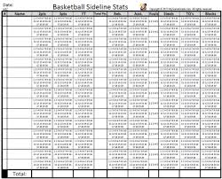 9 best photos of printable blank basketball shot chart