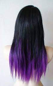 Se stai cercando tinta capelli nero viola sei nel posto giusto. Shatush Viola Su Capelli Neri Purple Hair Tips Hair Styles Hair Color Purple