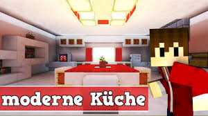 Wie Baut Man Eine Moderne Kuche In Minecraft Minecraft Kuche Bauen Deutsch Youtube