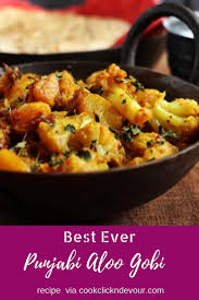 Aloo Gobi Recipe Spiced Potato Cauliflower Fry With Indian Spices This Is An Easy Simple And Quick Recipe For Dry Aloo Gobi Gobi Recipes Indian Food Recipes