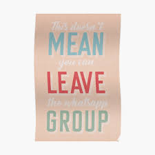 Join dating whatsapp group link 2021. The Whatsapp Group Leaving Card Sticker By Toruandmidori Redbubble