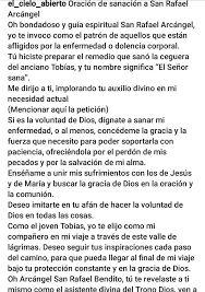 Oracion A San Rafael Arcangel Beautiful Love Math Math Equations