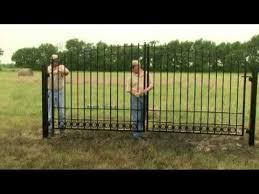 More information provided at www.amazinggates.com Driveway Gate Installation Video Youtube