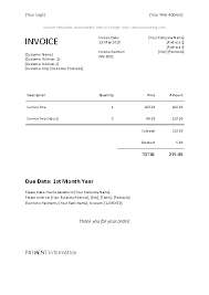 Show users how to open the most recently used file when launching word. Microsoft Word Free Invoice Template Download Pdfsimpli