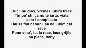 Download du te ma rapid si usor la calitate maxima (320kbps) pe muzicahot. Delia Du Te Ma Versuri Lyrics Youtube