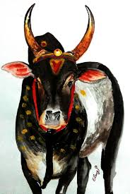 drawn bulls jallikattu kaalai jallikattu cow painting 608664 hd wallpaper backgrounds download drawn bulls jallikattu kaalai