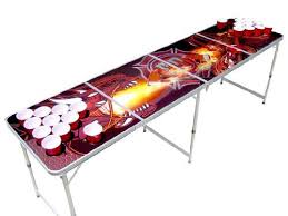 The Pong Squad Firefighter Beer Pong Table With Holes The Pong Squad Http Www Amazon Com Dp B008dmb Beer Pong Tables Beer Pong Table Designs Firefighter Beer