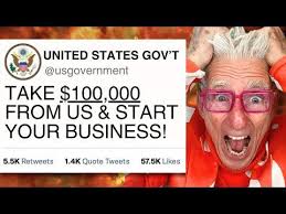 Get $100,000 Business Grant w/ NO Business