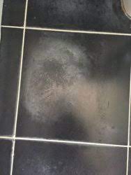 Tiles become dull and with a stain, it looks following tips to clean tile and grout naturally ; Advice On Cleaning Black Bathroom Tiles That Have White Residue Tilersforums Com Tiling Advice Forum