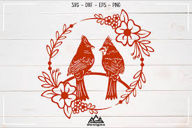 Download Cardinal Bird Papercut Svg Design Digitanza
