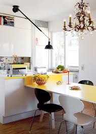 Kitchen island with round table extension. Extending The Kitchen Island Diy Idea