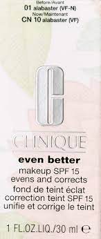 Clinique even better clinical serum foundation spf 20, cn 58 honey. Clinique Even Better Flussige Foundation Spf 15 01 Cn10 Alabaster 30ml Amazon De Beauty