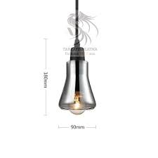 Tarzaydinlatma Tarz Aydinlatma Fume Fume Renkli Cam Sarkit Sarkit Avize Modern Dekoratif Tasarim Tasarim Led Mimaria Ampul Aydinlatmalar Rustik
