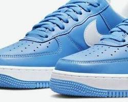 image of giày nike air force 1 '07 'university blue white' dc2911400