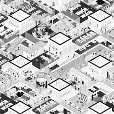 Montpellier Studio Muoto Architecture Graphics Architecture Illustration Diagram Architecture