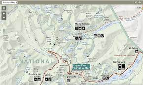 Best camping in glacier national park on tripadvisor: Campsite Map For Glacier National Park Glacier National Park Glacier National Map