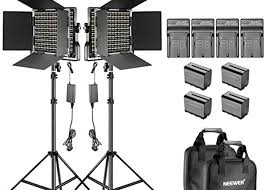 Rent Neewer 2 Pieces Bi Color 660 Led Video Light And Stand Kit In London Rent For 20 00 Day 100 00 Week 333 23 Month Fat Llama
