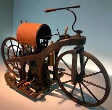From Todays Visit To The Mercedes Benz Museum In Stuttgart Germany This Is Said To Be The Very First Motorcycle With A Gas Powered Mercedes Benz Benz Mercedes