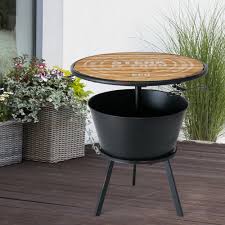 Find something memorable, join a community doing good. Iron Table Garden Garden Furniture Side Table Wood Garden Table Iron Beverage Cooler White Inscription H 65 Cm Etc Shop Lamps Furniture Technology Household All From One Source Etc Shop