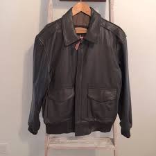 Pop S Leather Jackets Coats Pops Leather Flight Jacket Poshmark