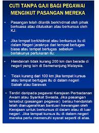 Contoh surat memohon cuti tahunan surasmi q. Syarat Mohon Cuti Tanpa Gaji