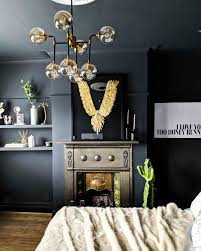 Dark Walls Are Railings By Farrow And Ball Farrow And Ball Living Room Dining Room Blue Dark Living Rooms