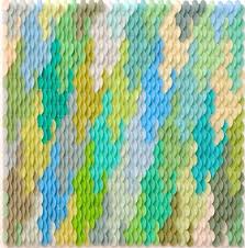 Angenuity Pantone Chips Basic Art Turned Upside Down Paint Chip Art Chip Art Paint Chip Crafts